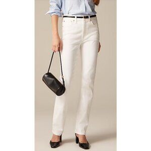 J. Crew Slim-Straight Jeans White Denim Women's Size 27 NWT CH681